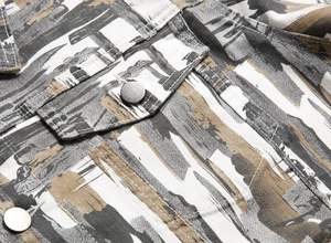 Veste en jean vintage pour homme, respirante, grande taille, sur mesure, écologique, hiver, 100% coton, manches longues, vente chaude - Product Image 5