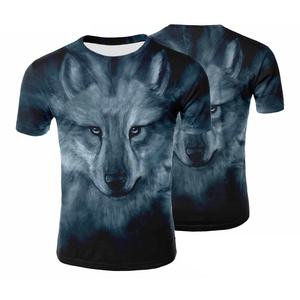 Mode hommes de t-shirt usine fabricant 3d hommes t-shirt impression t-shirt sublimation t-shirt personnalisé fait sublimation t shirt - Product Image 1