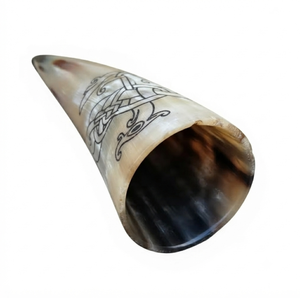 Crestes de corbeau nordiques artisanales en corne de buffle, écologiques, style viking, articles de bar médiévaux, cadeau pour guerriers et collectionneurs, qualité supérieure - Product Image 3