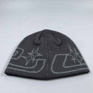 Fashion <b>Cap</b> Custom Color Beanie Hat Soft Knit <b>Winter</b> <b>Cap</b> with Pattern Design Unisex Warm Street Style Beaded Beanies - Product Image 3