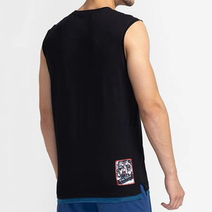 Glamour Plus Breathable 100% Cotton <b>Men's</b> Tank Tops High Quality Customized Screen Printing <b>Gym</b> Wear Sleeveless <b>Shirts</b> - Product Image 5
