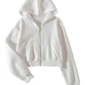 Sudadera con Capucha Esencial de Tela Premium Suave y Duradera, Corte Holgado, Cómoda para Uso Diario Informal de Verano, Sudadera de Verano para Mujer - Product Image 4