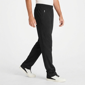 Men's Casual Sports Pants Mid Wide Leg Breathable Windproof Quick-Dry Training <b>Trousers</b> <b>Secure</b> Zipper Pockets Outdoor Activities - Product Image 4