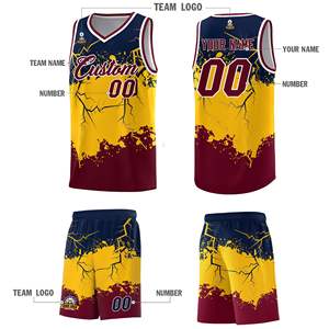 Conjuntos de Uniformes de Baloncesto para Hombre Adulto, Transpirables, de Secado Rápido, sin Mangas, Personalizables, Ropa Deportiva de Equipo para Verano - Product Image 4