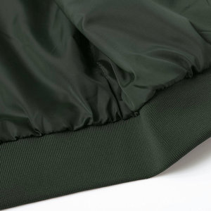Bomber Jacket High Quality Front Zipper Long Sleeve 100% Polyester Winter Jacket Casual Style Breathable Bomber Jacket For Men's - Product Image 6