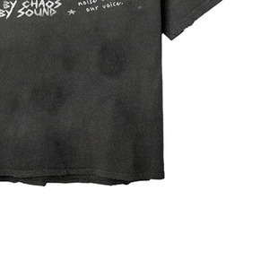 เสื้อยืดคอกลมแขนสั้นสีดำสำหรับผู้ชาย ทรงปกติ พิมพ์ลายตัวอักษร ดีไซน์เรียบหรู เป็นมิตรกับสิ่งแวดล้อม ระบายอากาศได้ดี ผลิตจากผ้าฝ้ายเจอร์ซีย์ 100% - Product Image 3