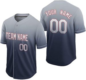 Camisetas de béisbol con cuello en V, transpirables, de manga corta, uniformes deportivos personalizados para hombres y mujeres - Product Image 4