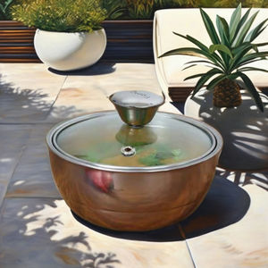 Tazón de almacenamiento de comida moderno para hotel y hogar usado - Product Image 1