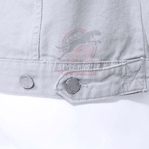 Servicios OEM, Chaqueta de Mezclilla para Hombre de Diseño Personalizado de Alta Calidad, Chaqueta de Mezclilla Transpirable de Nuevo Diseño para Invierno - Product Image 5