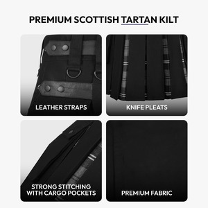 Fabricant de kilt pour hommes de haute qualité, kilt écossais sur mesure, kilt traditionnel en tartan, usine de vente en gros OEM - Product Image 6