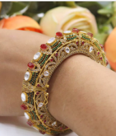 STUNNING SPARKLES Graceful Trendy Silver Plated Brass <b>Charm</b> Openable Bracelet <b>Bangles</b> Moissanite Women's Wedding Engagement - Product Image 2