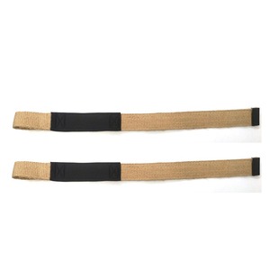 Sangles de levage réglables en toile avec fermeture pour l'haltérophilie, l'entraînement en salle de sport, le soulevé de terre, les tractions et le renforcement musculaire - Product Image 3