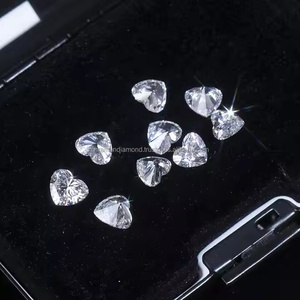 SHRAMAN DIAMOND Lab Grown D Color 4.50mm Heart Shaped Excellent Cut Loose Diamonds 0.30/pc Bulk Wholesale for Ice Jewelry Making - Product Image 2