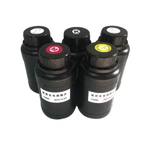 Epson יבוא גבוהה-איכות UV דיו 250 ML מותג פרימיום Led UV לריפוי דיו למדפסת שטוחה חולצה בסיס דיו uv מדפסת