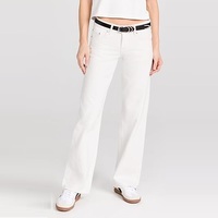 Nueva Llegada, Jeans de Mezclilla Personalizados de Marca Exclusiva para Mujer, Estilo Boyfriend, 100% Algodón, Casuales, Ecológicos, de Secado Rápido, Gran Venta
