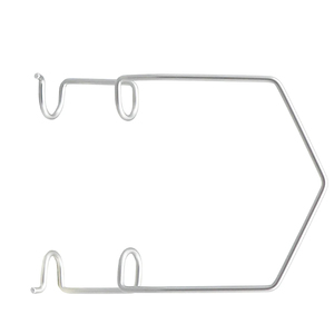 Kratz Barraquer Speculum Phaco Lid Speculum Wire Blade 15 mm Angled Overall Length 4 cm Stainless Steel Ophthalmic Surgical - Product Image 2