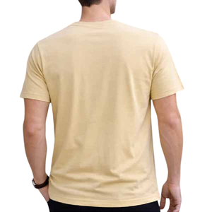 Camiseta de Hombre de Alta Calidad, Corte Ajustado, 100% Algodón, Lisa, Cuello Redondo, Logotipo Personalizado Bordado, Venta al Por Mayor, Manga Corta, Camisetas de Verano - Product Image 6