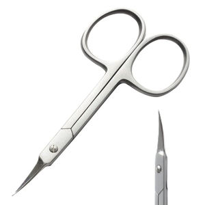 Ciseaux à cuticules à pointe fine, durables, tendance, pour une coupe précise, outils de beauté pour manucure et pédicure - Product Image 1
