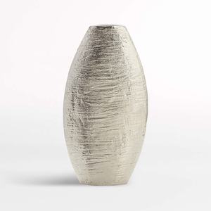 Florero Moderno para Mesa, Decoración de Bodas, Metal de Alta Calidad Plateado, Centro de Mesa, Florero Nuevo - Product Image 3