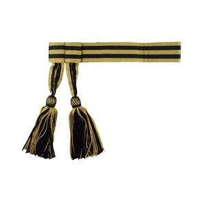 OEM Ceremonial Waist Sashes <b>Belts</b> Wholesale Uniform Sash Waist <b>Belt</b> Gold and <b>Red</b> Waist Sash <b>Belt</b> with Tassels - Product Image 3