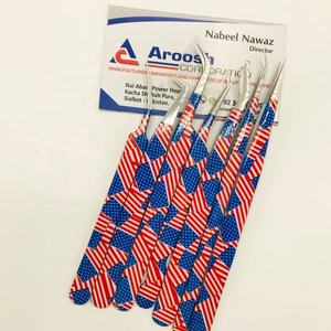 Pince à cils en acier inoxydable de haute qualité en gros pince à épiler pointue avec papier enduit pour l'extension des cils - Product Image 2