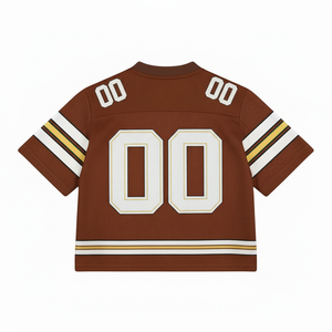 Camiseta Retro de Fútbol Personalizada OEM 2026, de Malla de Poliéster, Estilo Americano, Holgada, Corta, Tallas Grandes, Ropa Urbana de Verano - Product Image 2