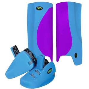 Conjunto Completo de Protección para Portero de Hockey sobre Césped, con Protectores de Espinilla y Protección de Tobillo, con Correas Ajustables para Jugadores de Hockey - Product Image 2