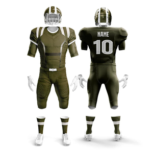 Ensemble d'uniformes de football américain personnalisés de qualité supérieure pour les hommes, les jeunes et les équipes universitaires - Product Image 2