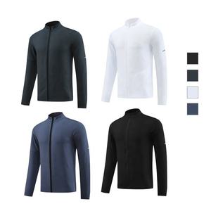 Wholesale Men Versatile <b>Jacket</b> Fitness Running Sports Top Gym <b>Workout</b> Lightweight Zip up <b>Jacket</b> With Zipper Pockets 2026 - Product Image 3