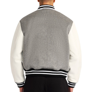 Wholesale <b>Mens</b> Wool Varsity <b>Jacket</b> Custom Logo Winter College Baseball Letterman <b>Jacket</b> - Product Image 2
