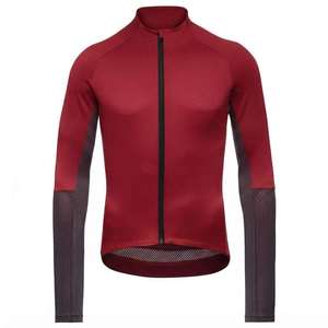 Custom <b>Men</b> Thermal Long Sleeve Cycling Jersey Windproof Breathable Fleece Lined Road <b>Bike</b> <b>Jacket</b> Training Bicycle Clothing - Product Image 3
