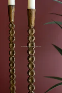 Porte-bougie rustique fait main pour la cuisine, la table à manger et la décoration intérieure Zahid Exports - Product Image 3