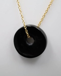Collier en tourmaline noire naturelle, pendentif en pierre précieuse, bijoux faits à la main, bijoux de guérison, cadeau de mode pour femmes - Product Image 6