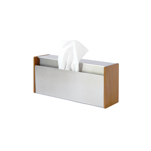 Moderno Porta Servilletas Metálico con Detalles en Madera, Diseño Independiente para Mesa, Hogar y Oficina - Product Image 6
