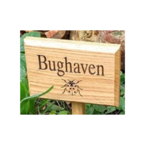Letrero de Jardín de Madera Grabado Personalizado, Placa Rústica Colgante para Exteriores, Letrero Decorativo de Madera para Patio, Placas Decorativas al por Mayor - Product Image 2