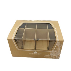 Customizable Pattern Flexo <b>Printed</b> 3mm Thick Waterproof 3-Layer Rigid Paper Boxes Modern Design Recycled Materials Vegetable - Product Image 3