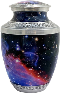 โกศบรรจุอัฐิสีน้ำเงินเข้ม ลายผีเสื้อ โกศโลหะสำหรับใส่เถ้ากระดูก ราคาถูก โกศบรรจุอัฐิสำหรับผู้ใหญ่ ผู้จำหน่ายอุปกรณ์งานศพ - Product Image 6