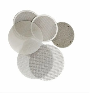 Spot Welded Stainless Steel Wire Mesh Filter <b>Disc</b> for <b>Plastic</b> Extrusion Machine - Product Image 2