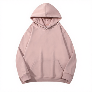 Sweat-shirt à capuche unisexe surdimensionné en molleton doux, mélange de coton, manches longues, décontracté, avec poche kangourou - Product Image 4