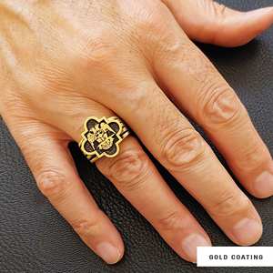 Bague de diplôme universitaire unisexe BOJ RCJ Ring 011 personnalisée en argent et diamant, cadeau pour occasions spéciales, prix bas, offre exceptionnelle - Product Image 4