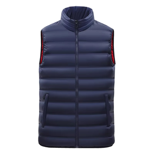 Gilets imperméables pour hommes, vestes décontractées sans manches pour l'automne, gilets chauds et épais pour l'hiver - Product Image 1