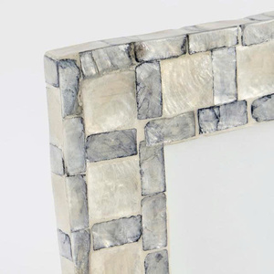 Stylish Handmade <b>Decorative</b> <b>Accent</b> for Photos, Artwork, and Premium Interior Spaces Exclusive Vietnamese Capiz Frame - Product Image 2