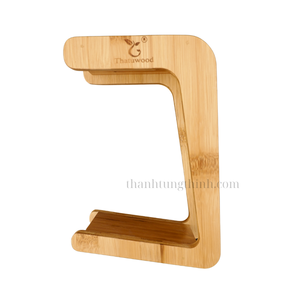 Support à couteaux en bois avec découpes, rangement de cuisine écologique pour couteaux et ustensiles, fabriqué au Vietnam - Product Image 4