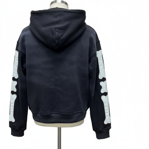 Private label personalized logo most Demanded Zipper hoodie screen Printed and embriodry logo factory made cheap price hoodie - Product Image 4