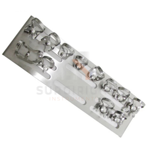 Soporte para Pinzas de Dique de Goma para Procedimientos de Aislamiento Dental, Acero Inoxidable, Certificado CE ISO Clase I, Modelo SI-OIS-0001, Quirúrgico - Product Image 6