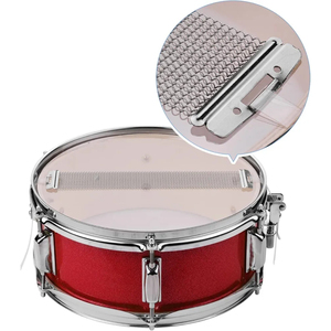 Wholesale Custom High Quality Traditional Poplar Wood Tambourine Coated Stainless Steel Handmade Live Marching Band Performances - Product Image 6