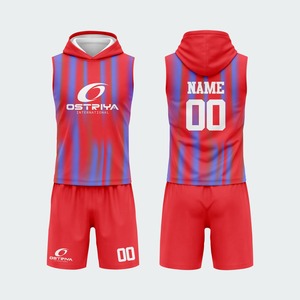 Uniforme Personalizado de Fútbol Americano 7 contra 7 con Capucha, Secado Rápido, Transpirable, Antibacterial, Sin Mangas, Servicio OEM - Product Image 2