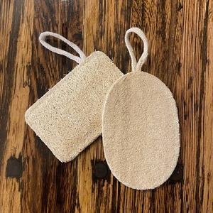 Wholesale Unbleached Organic Natural Loofah Kitchen Sponge <b>Biodegradable</b> Dish Scrubber Eco Friendly Pad Custom Packaging - Product Image 3