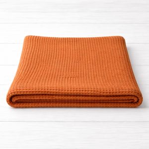 Serviette de bain en coton 100% texturé en forme de gaufre, légère et douce - Product Image 2