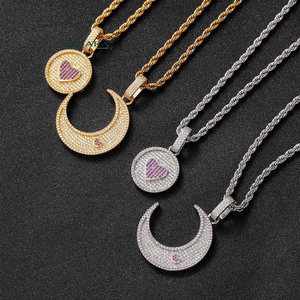 Colgante de Cruz de Plata 925 con Diamante Cultivado en Laboratorio, Colgante Unisex para Uso Diario - Product Image 4